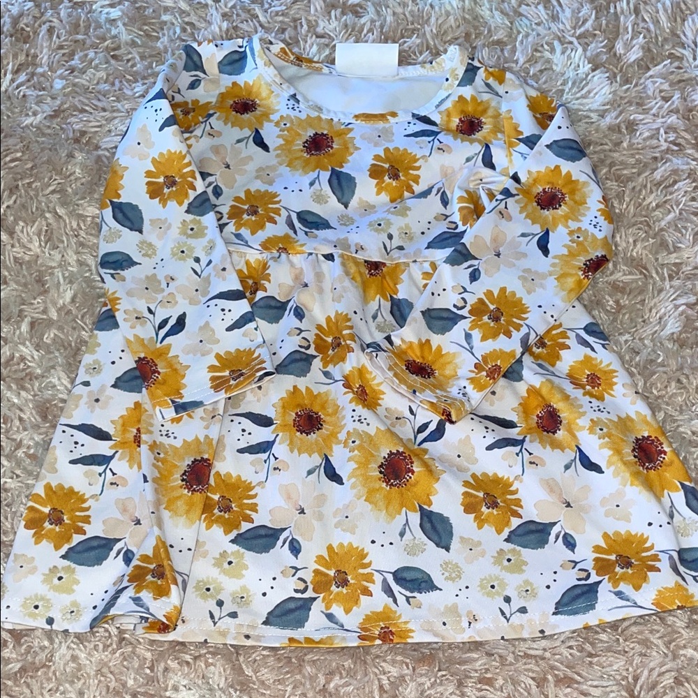 Floral Long Sleeve Dress